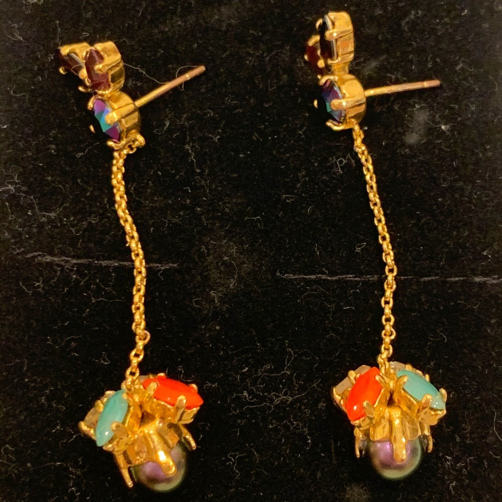 AUTHENTIC rare 1950’s pearl earrings
